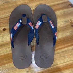 Men’s Leather Vineyard Vines flip flop